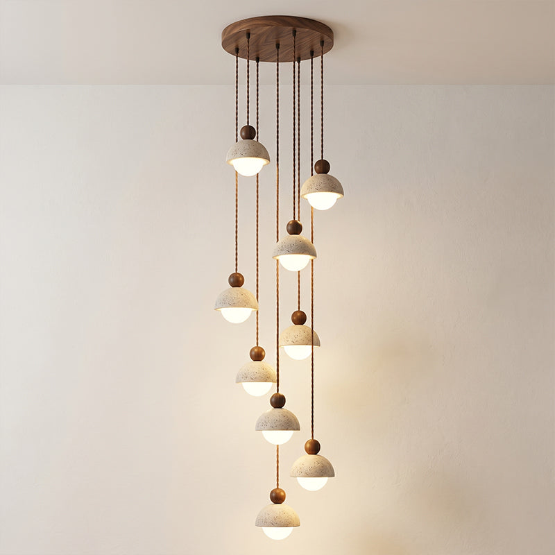 Serolen Travetine Pendant Light