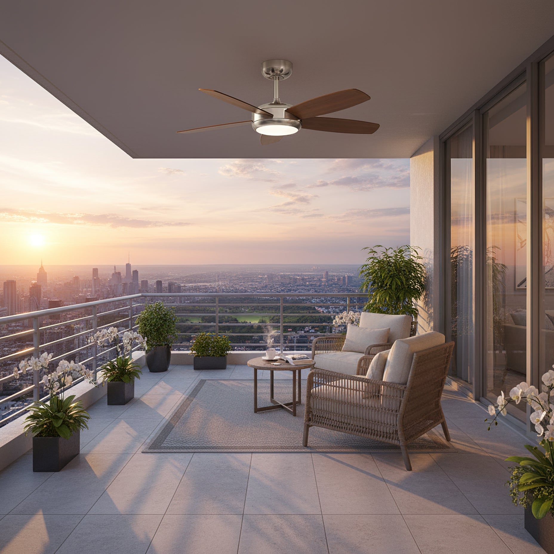 Rivel Ceiling Fan Light