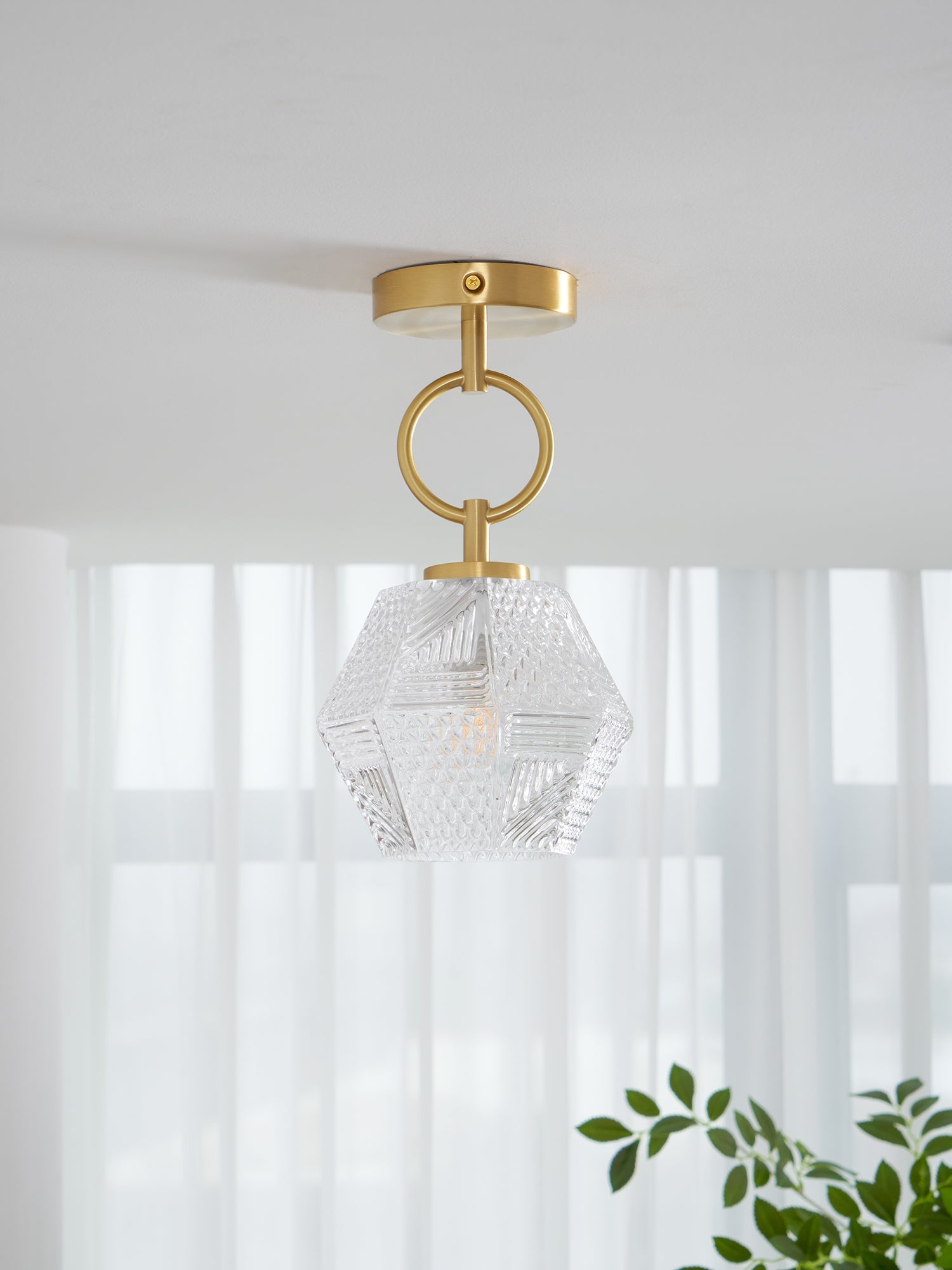 Venoral Art Deco Ceiling Light
