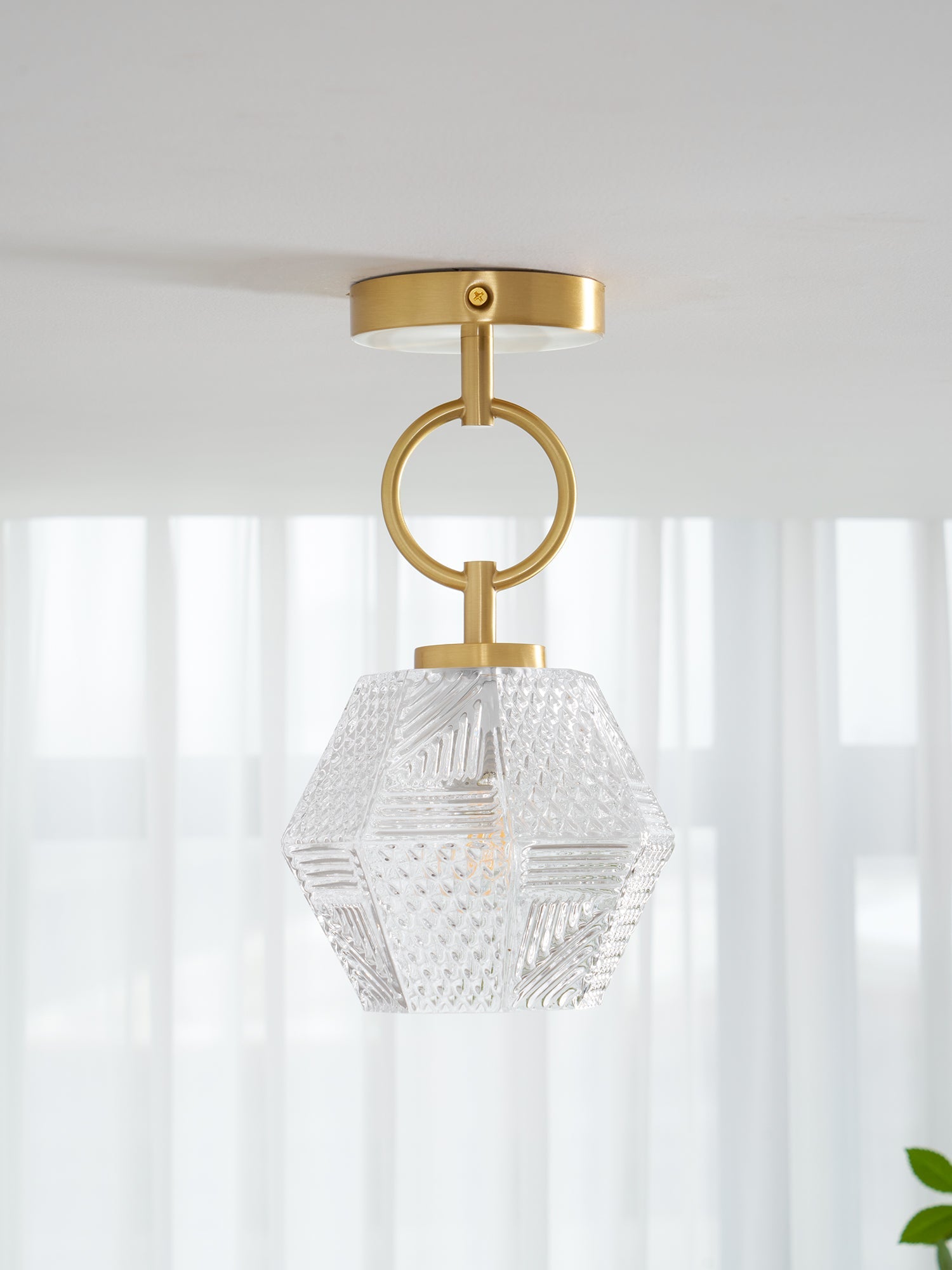 Venoral Art Deco Ceiling Light