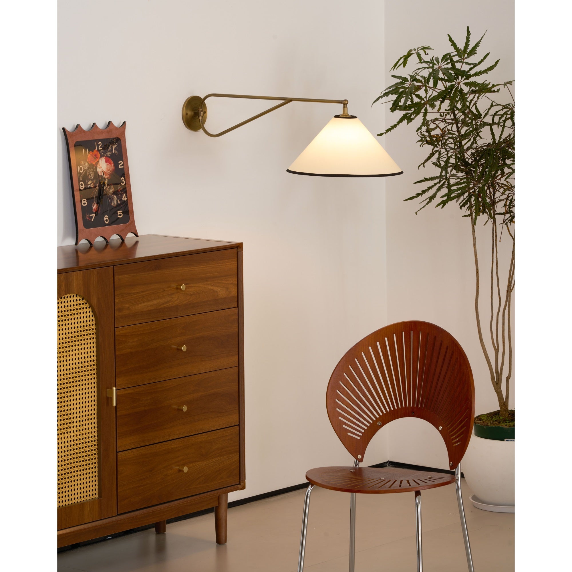 Elkroo Swing Arm Wall Light