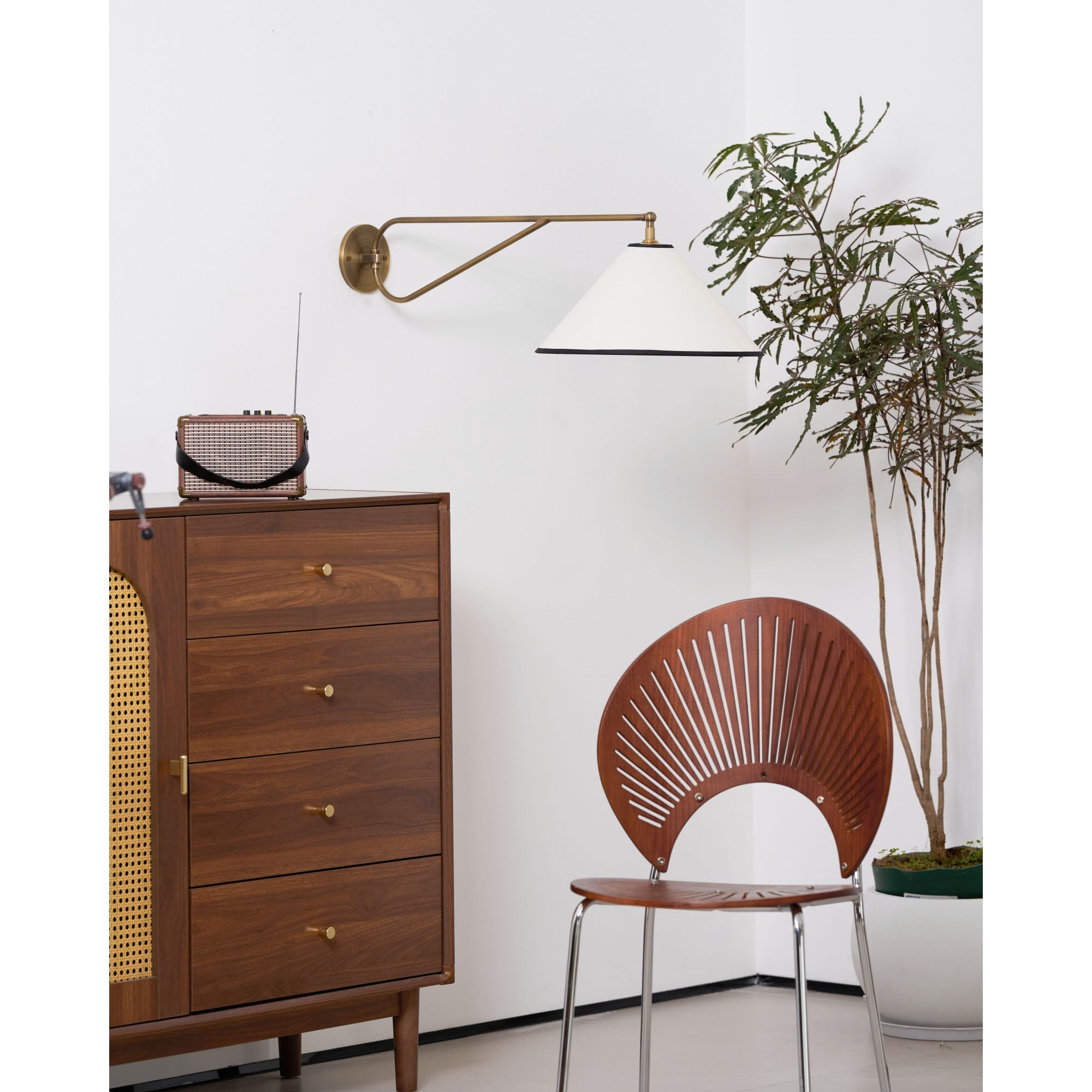 Elkroo Swing Arm Wall Light