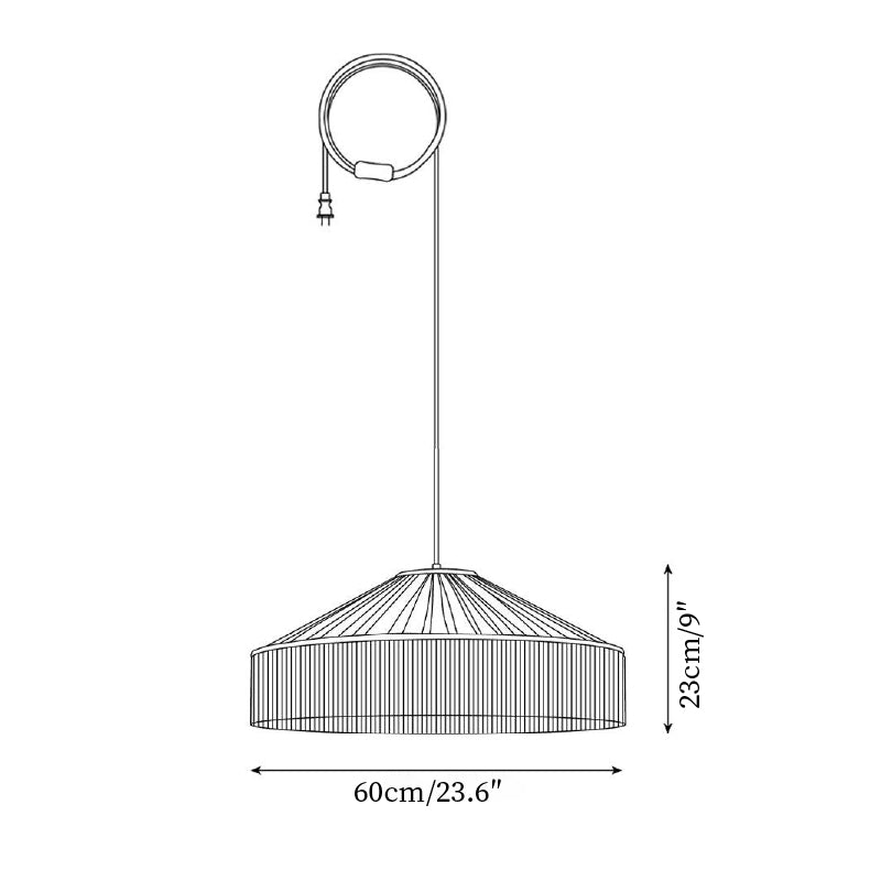 Meler Plug In Pendant Light