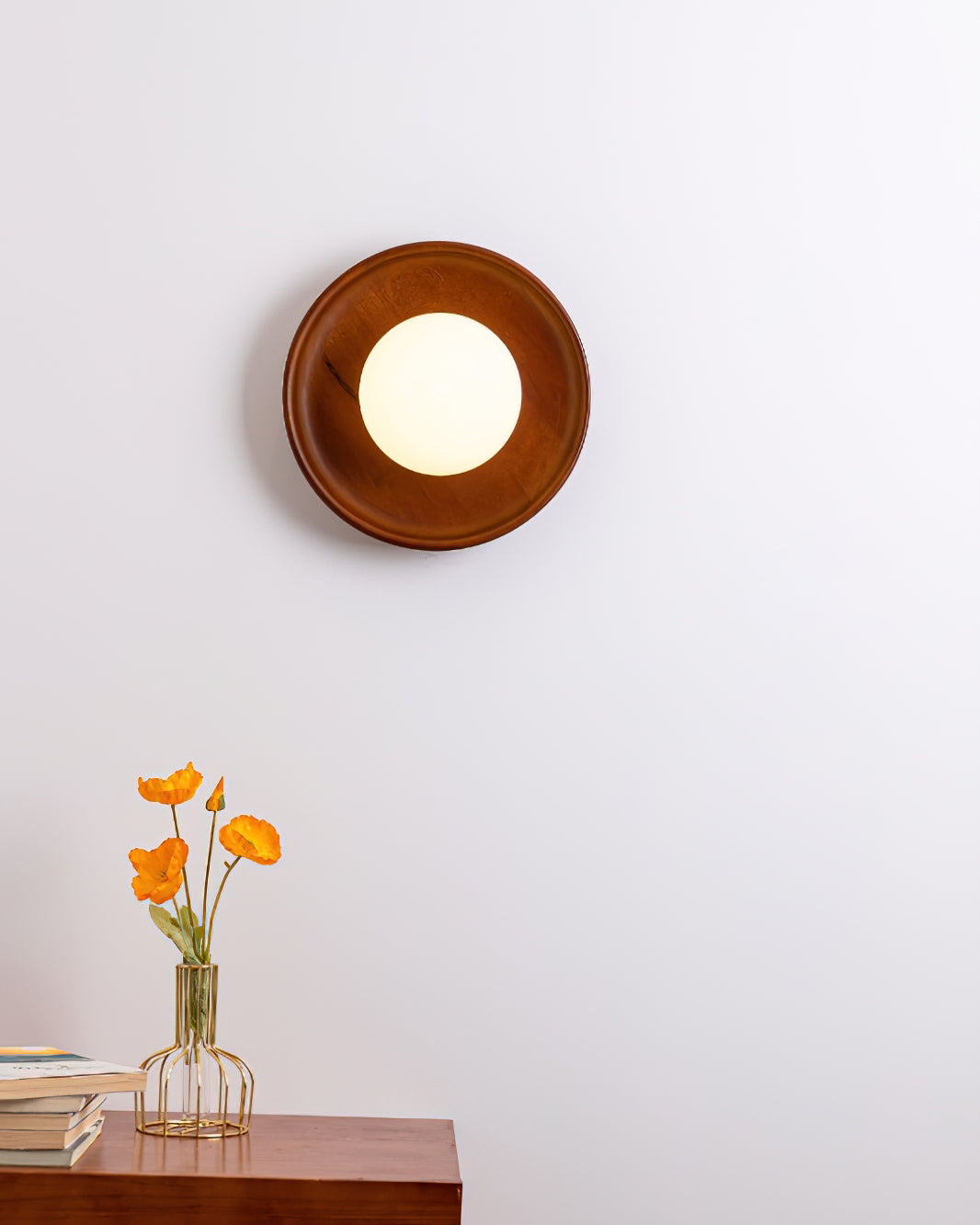 Lexaywell Outdoor Round Wall Light