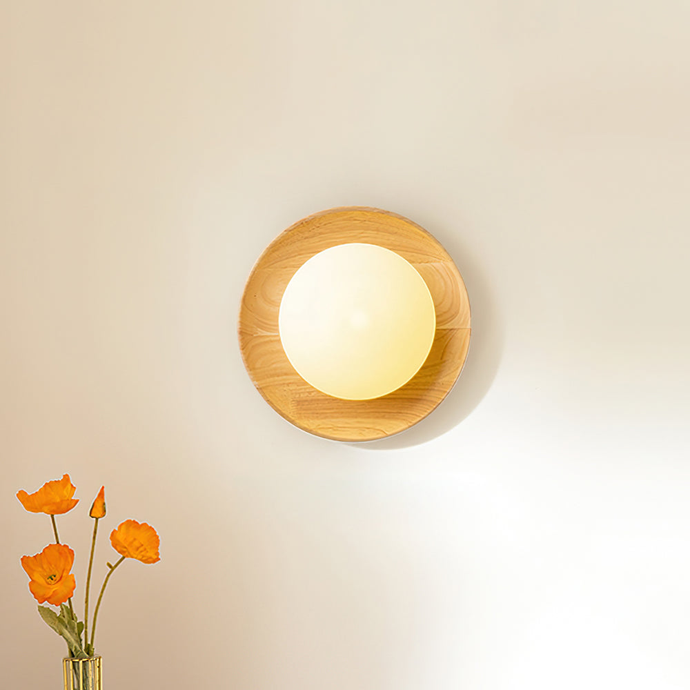 Lexaywell Outdoor Round Wall Light