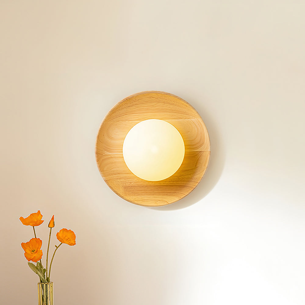 Lexaywell Outdoor Round Wall Light