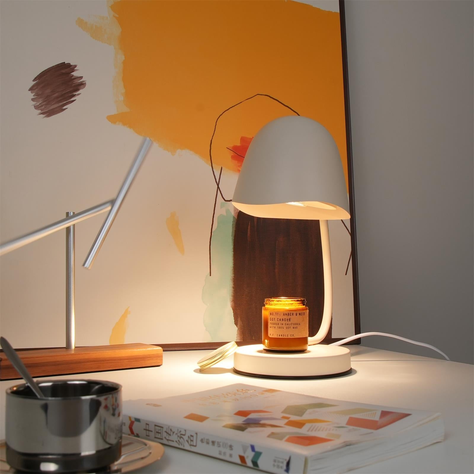 Fenniay Candle Warmer Table Lamp