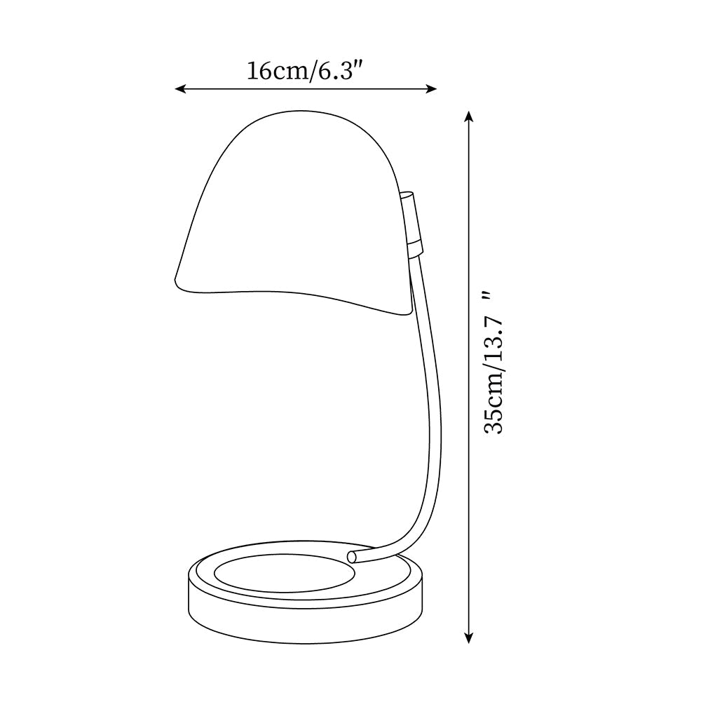 Fenniay Candle Warmer Table Lamp