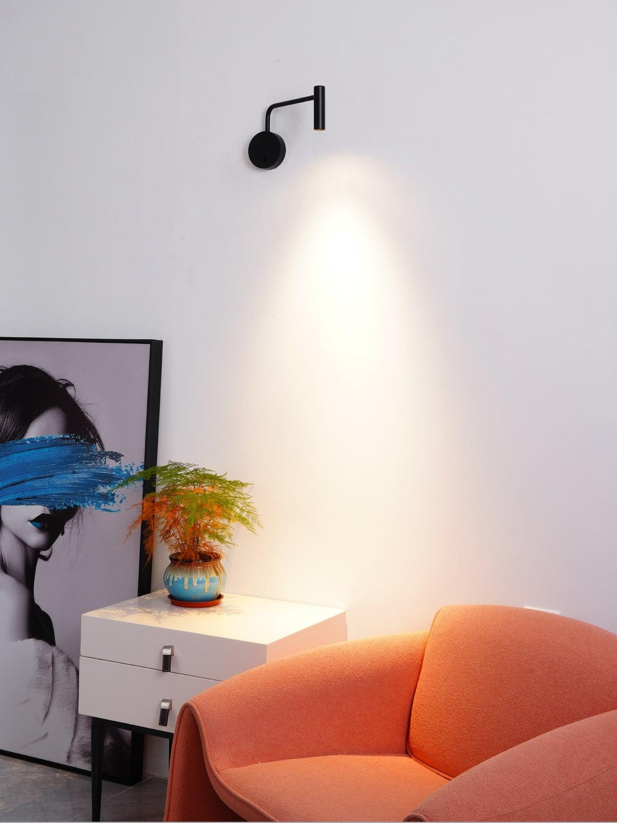 Minimalist Disc LED Wall Sconce – detail 21