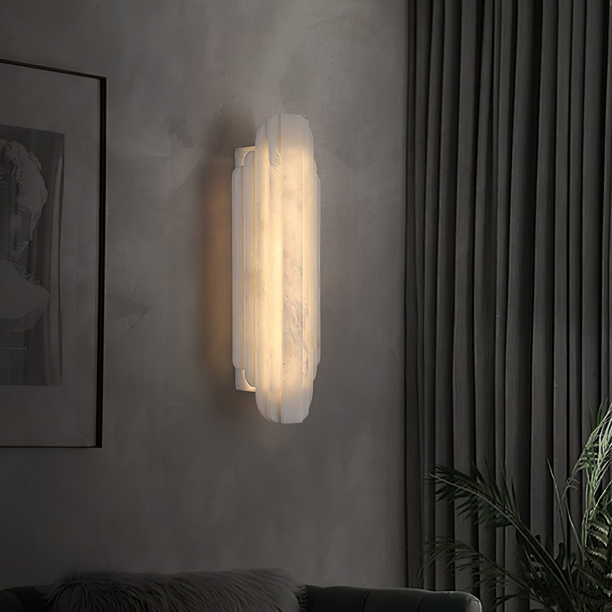 Estelle Alabaster Wall Sconce – detail 33