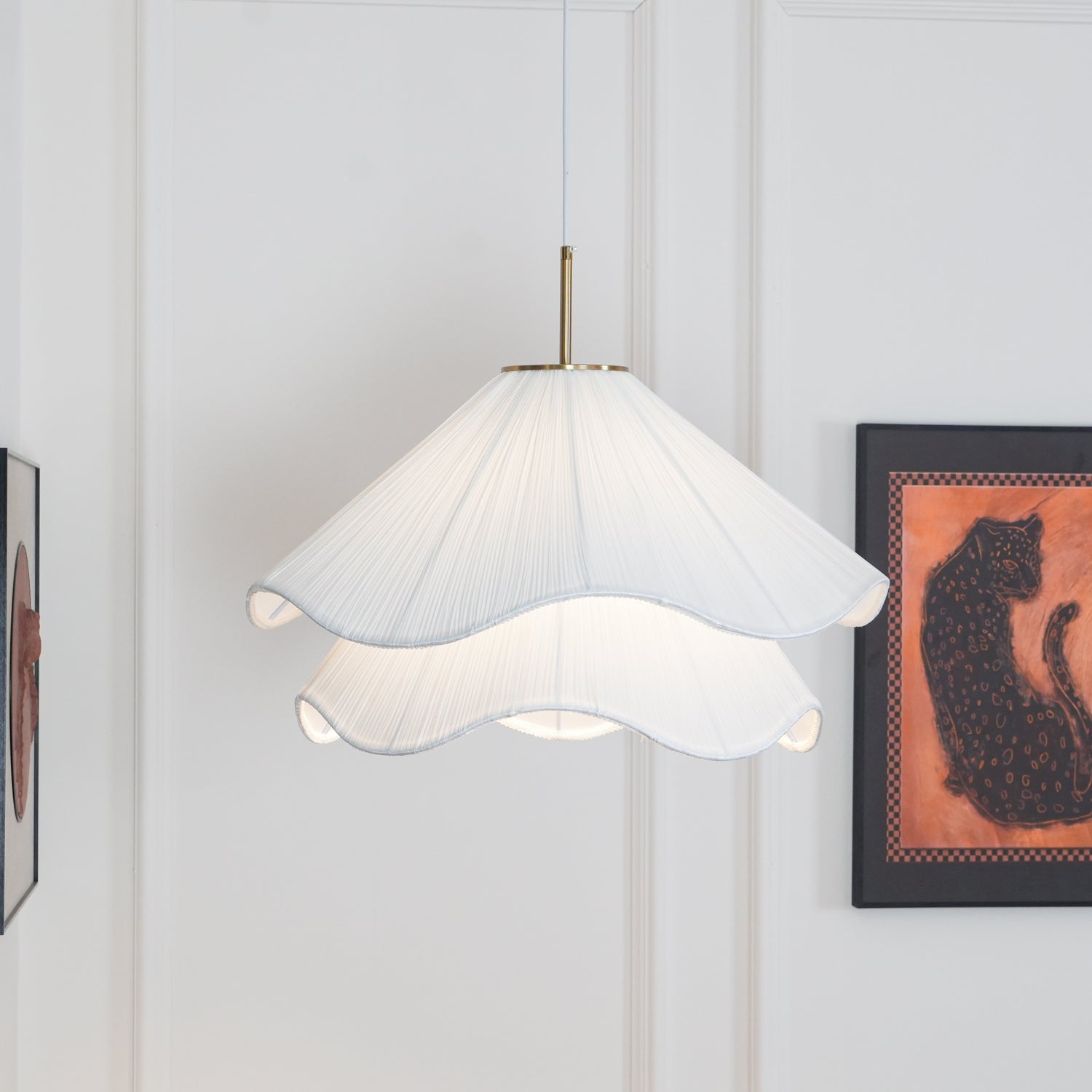 Koavas Pleated Pendant Light
