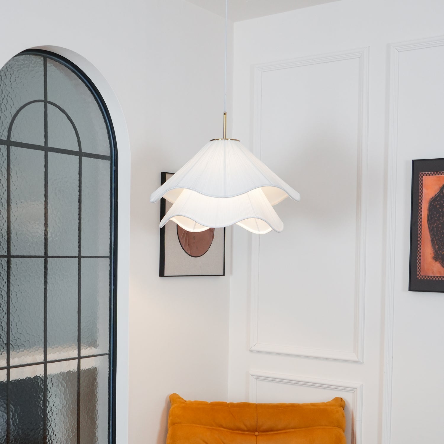 Koavas Pleated Pendant Light