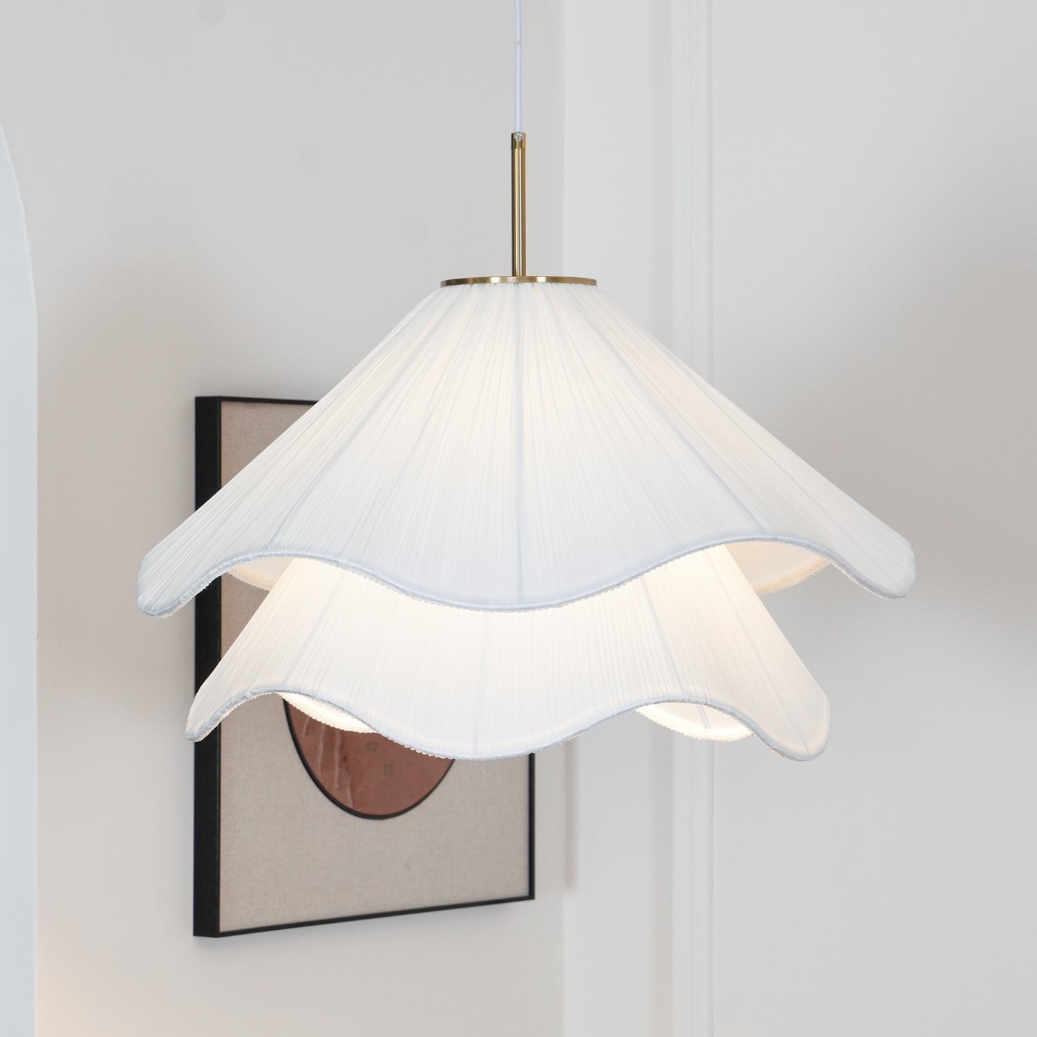 Koavas Pleated Pendant Light