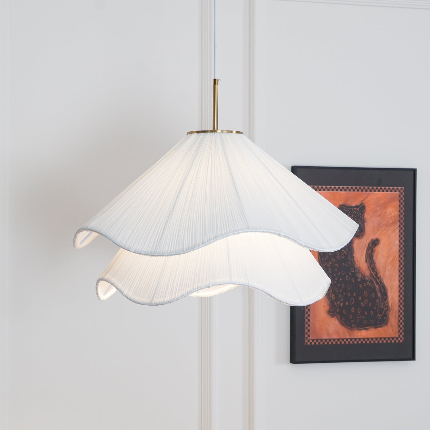 Koavas Pleated Pendant Light