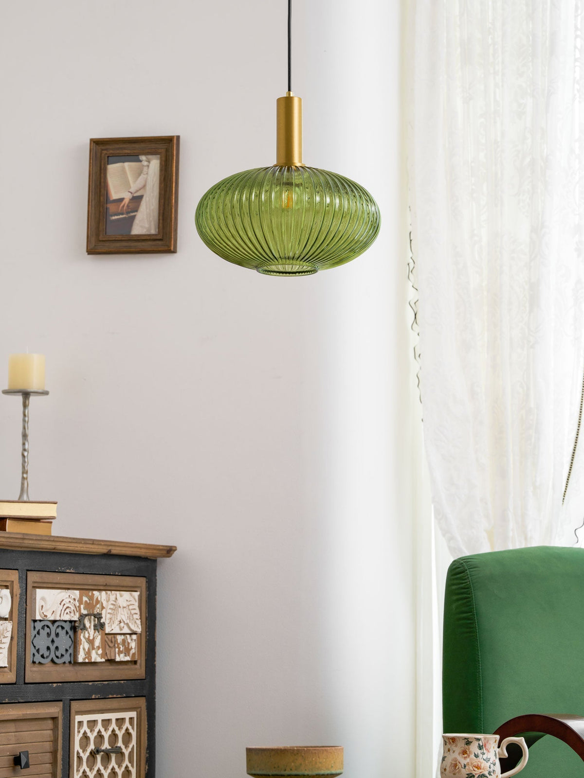Reefu Fluted Pendant Light