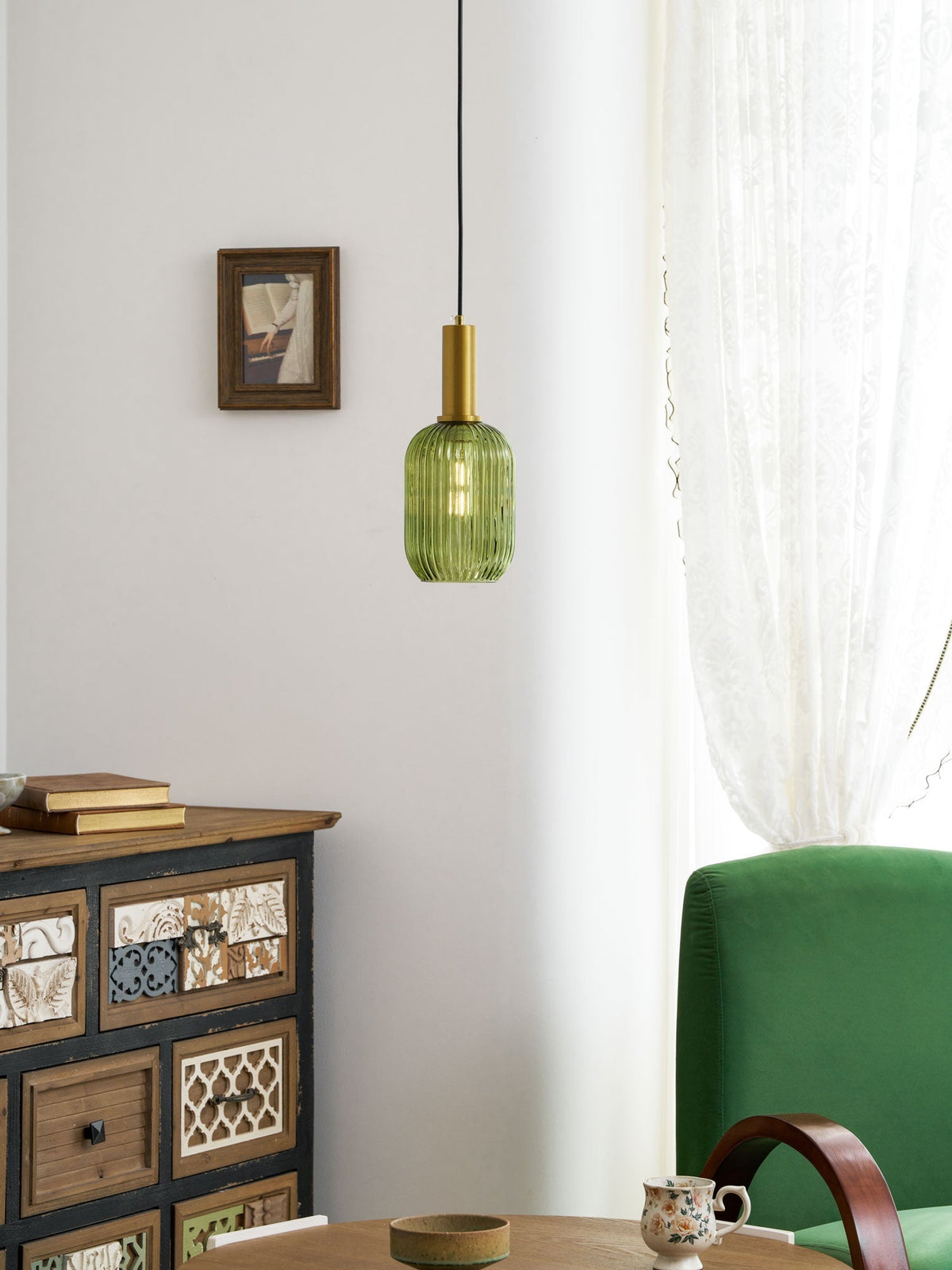 Reefu Fluted Pendant Light