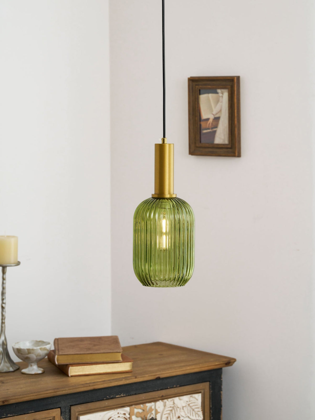 Reefu Fluted Pendant Light