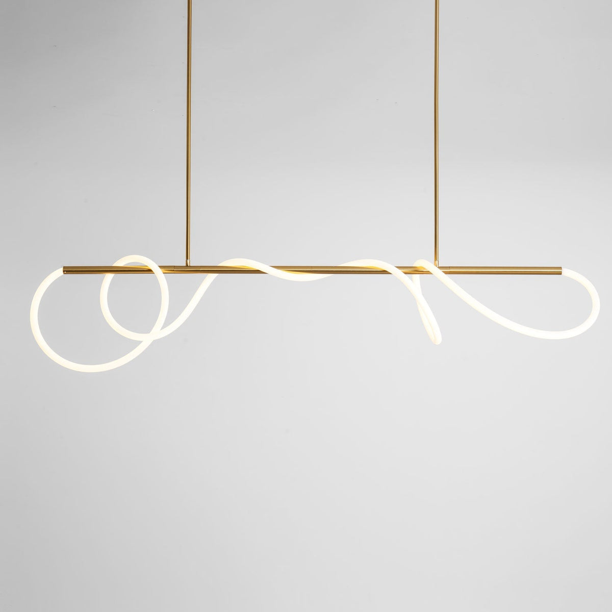 Serpentine Glow Gold Chandelier – detail 26