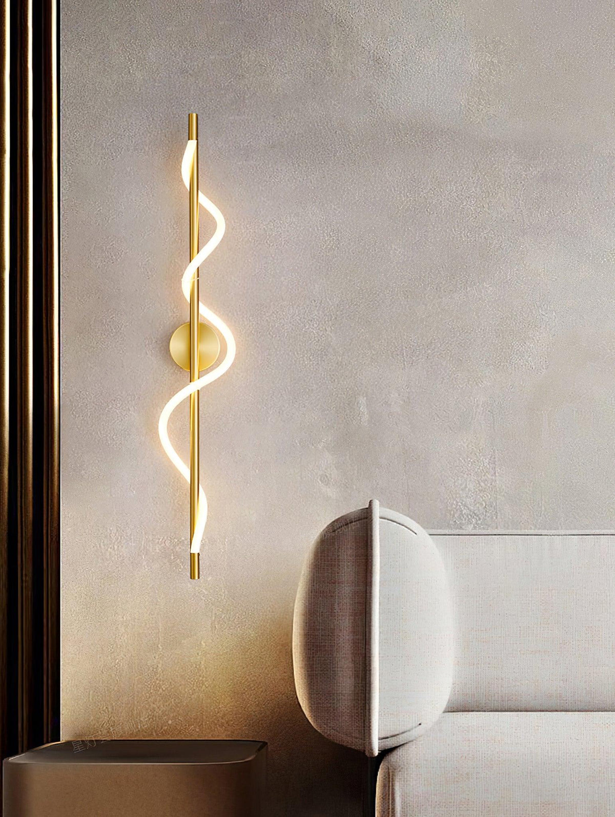 Flexible Linear Curve Wall Lamp – detail 5