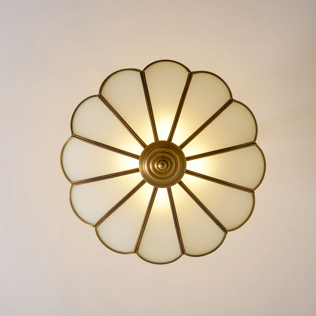 Flower Shape Glass Ceiling Light – detail 24