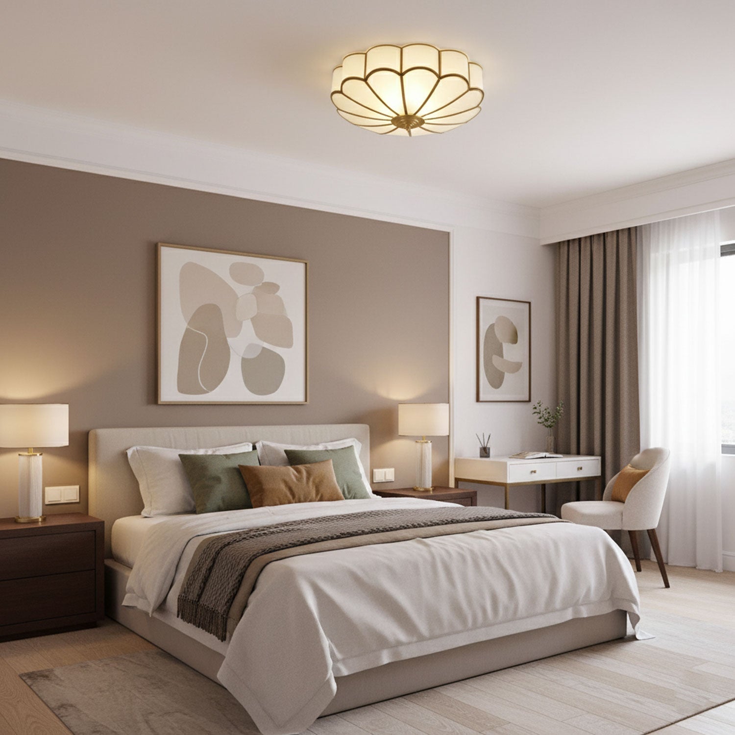 Paxley Floral Ceiling Light