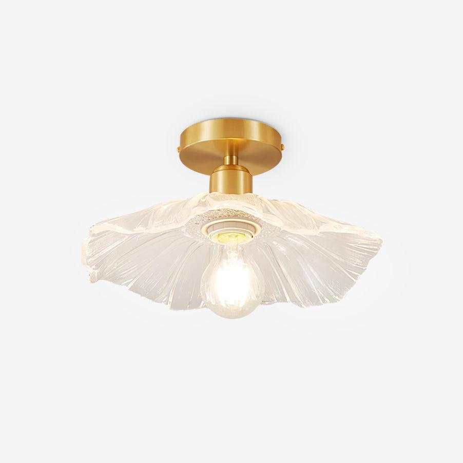 Flower Glass Ceiling Light