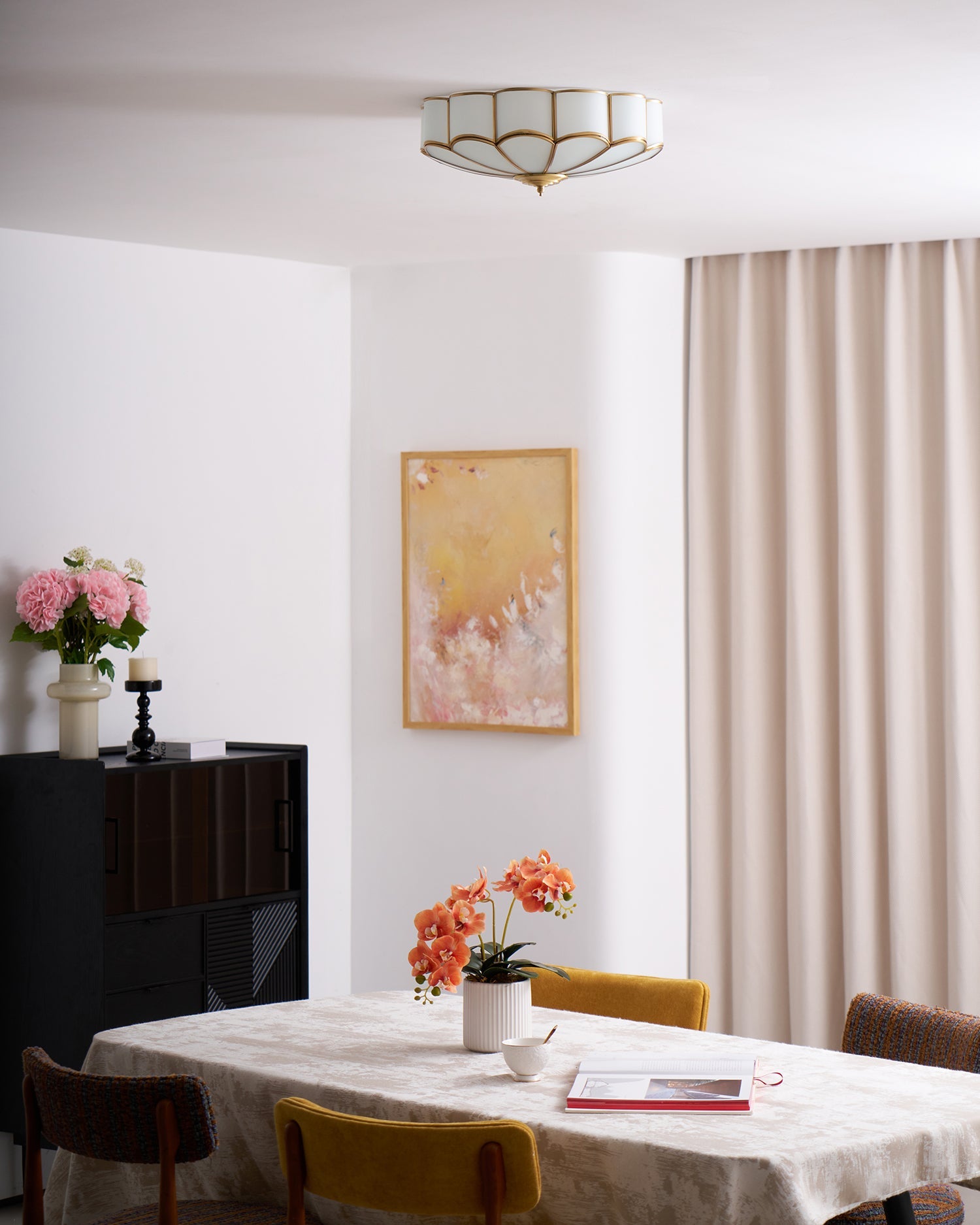 Paxley Floral Ceiling Light