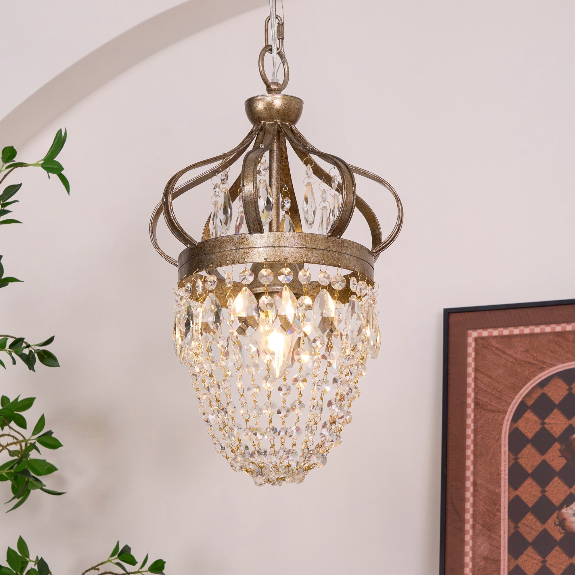 Emmo Tear Drop Chandelier