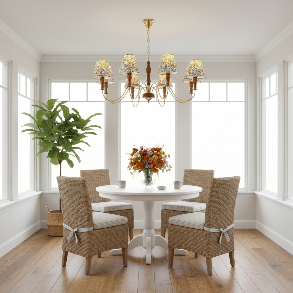 Valeiobay Floral Chandelier