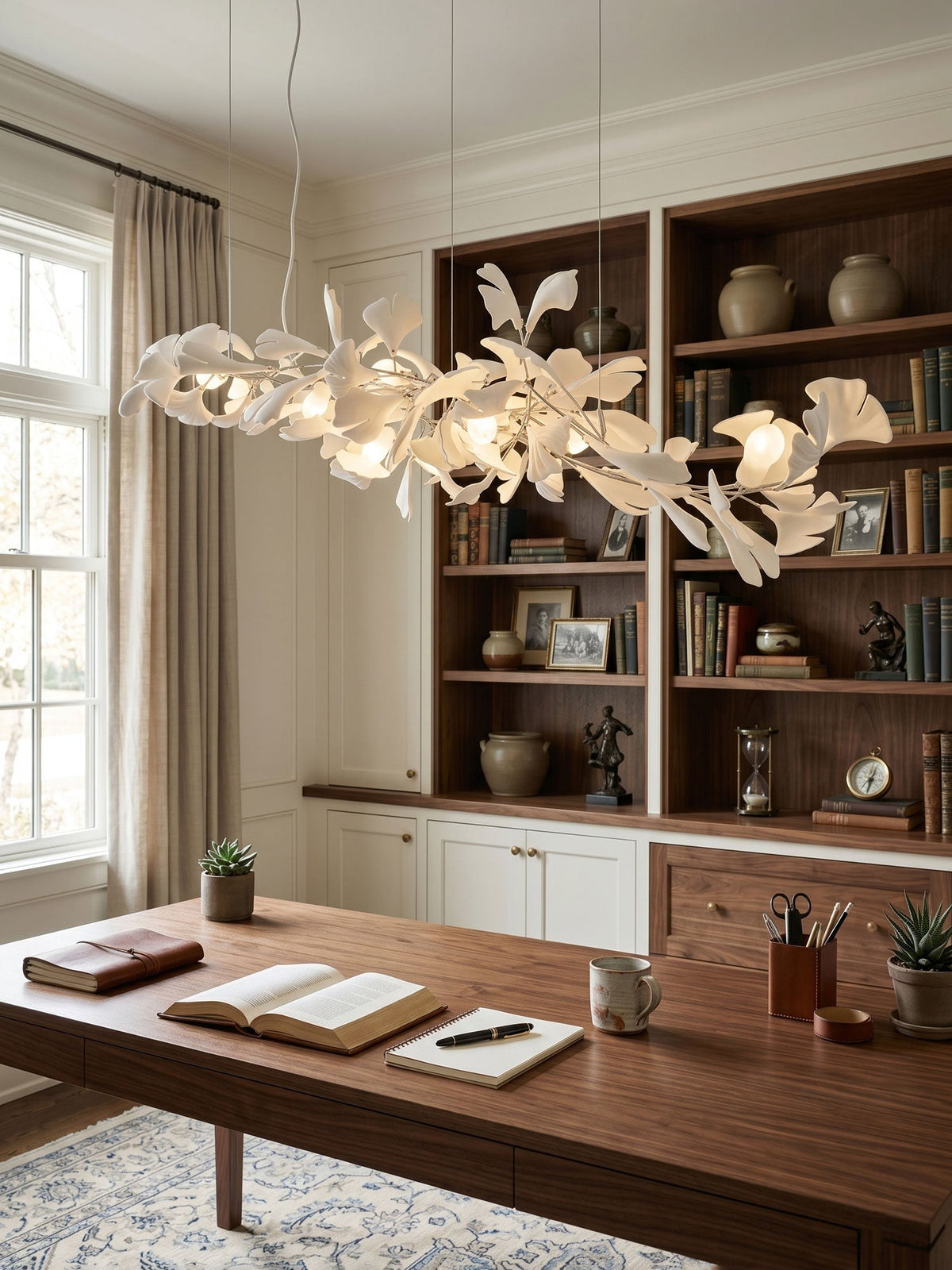 Gingko Bloom Chandelier – detail 9