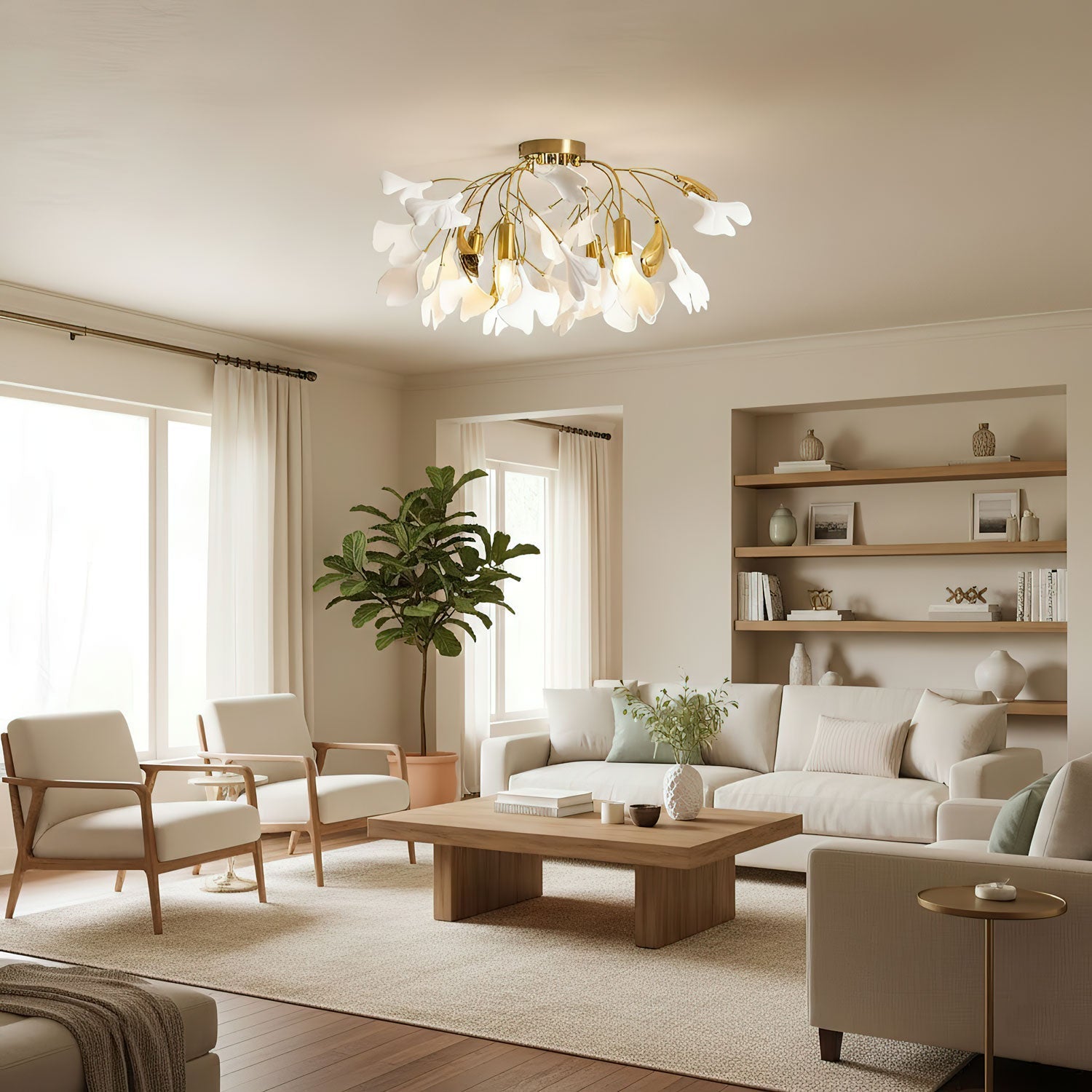 Emkaer Ginkgo Ceiling Light