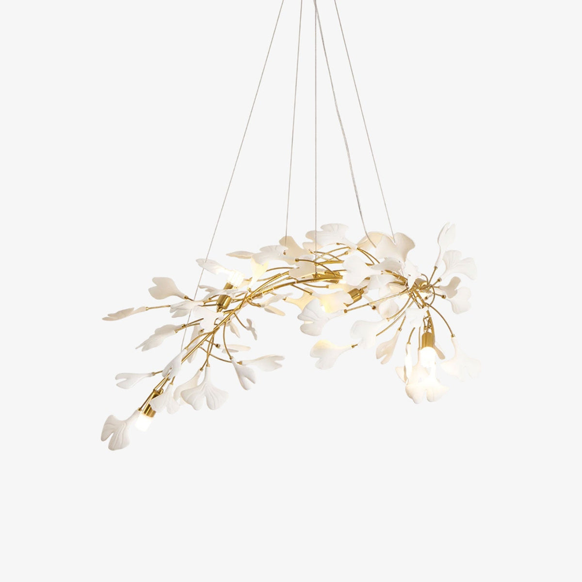 Gingko Bloom Chandelier – detail 25