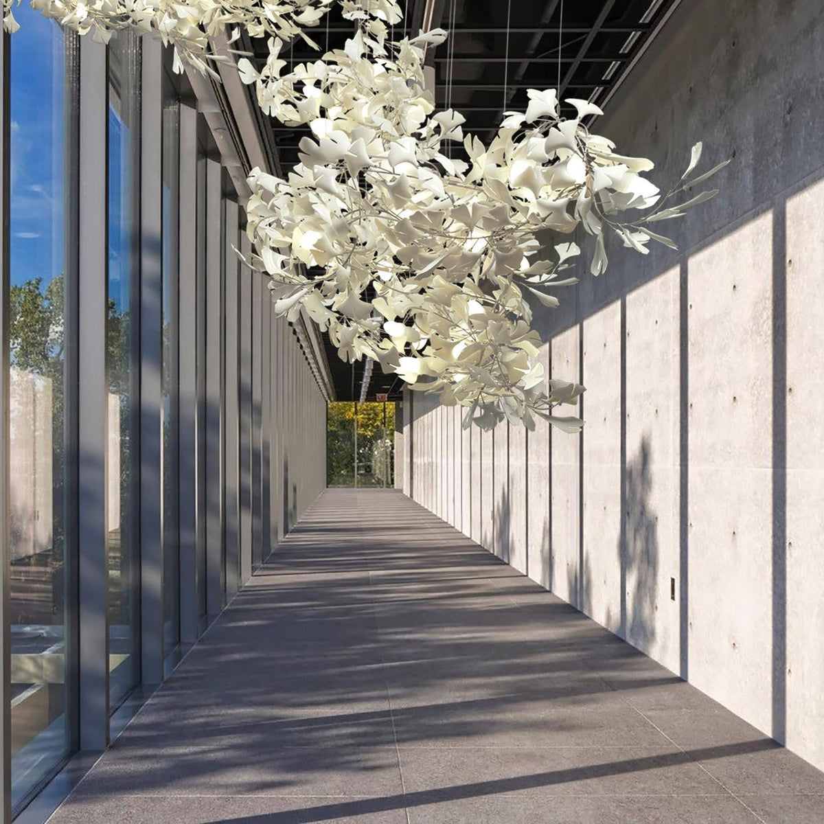 Gingko Bloom Chandelier – detail 38
