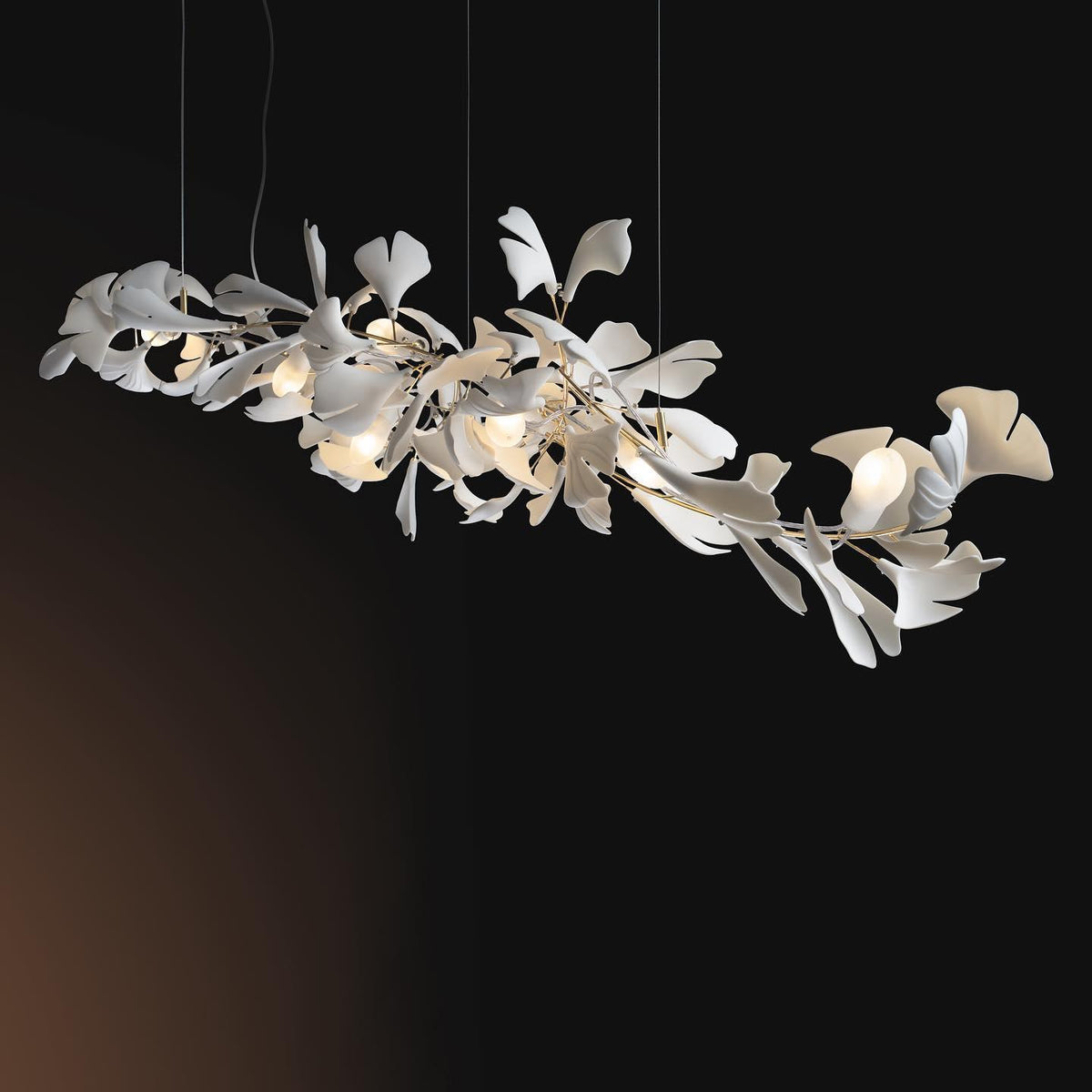Gingko Bloom Chandelier – detail 21