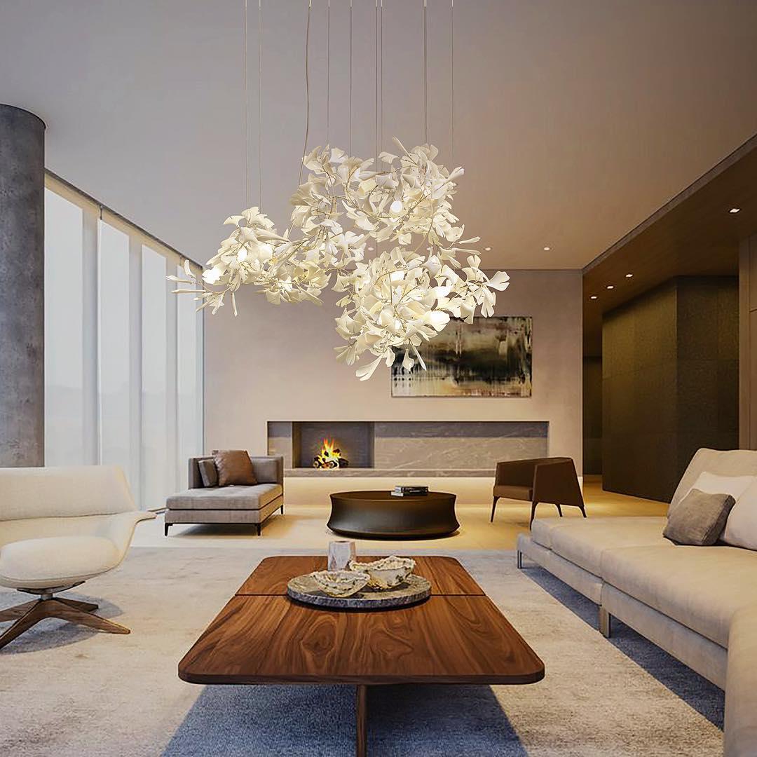 Gingko Bloom Chandelier – detail 37