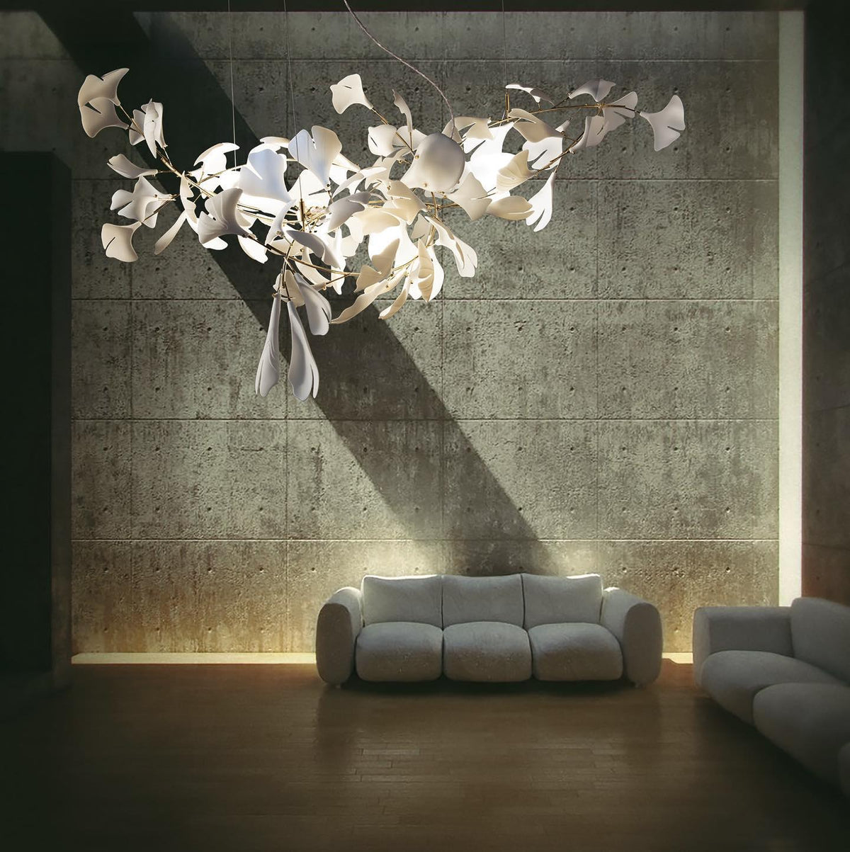 Gingko Bloom Chandelier – detail 31