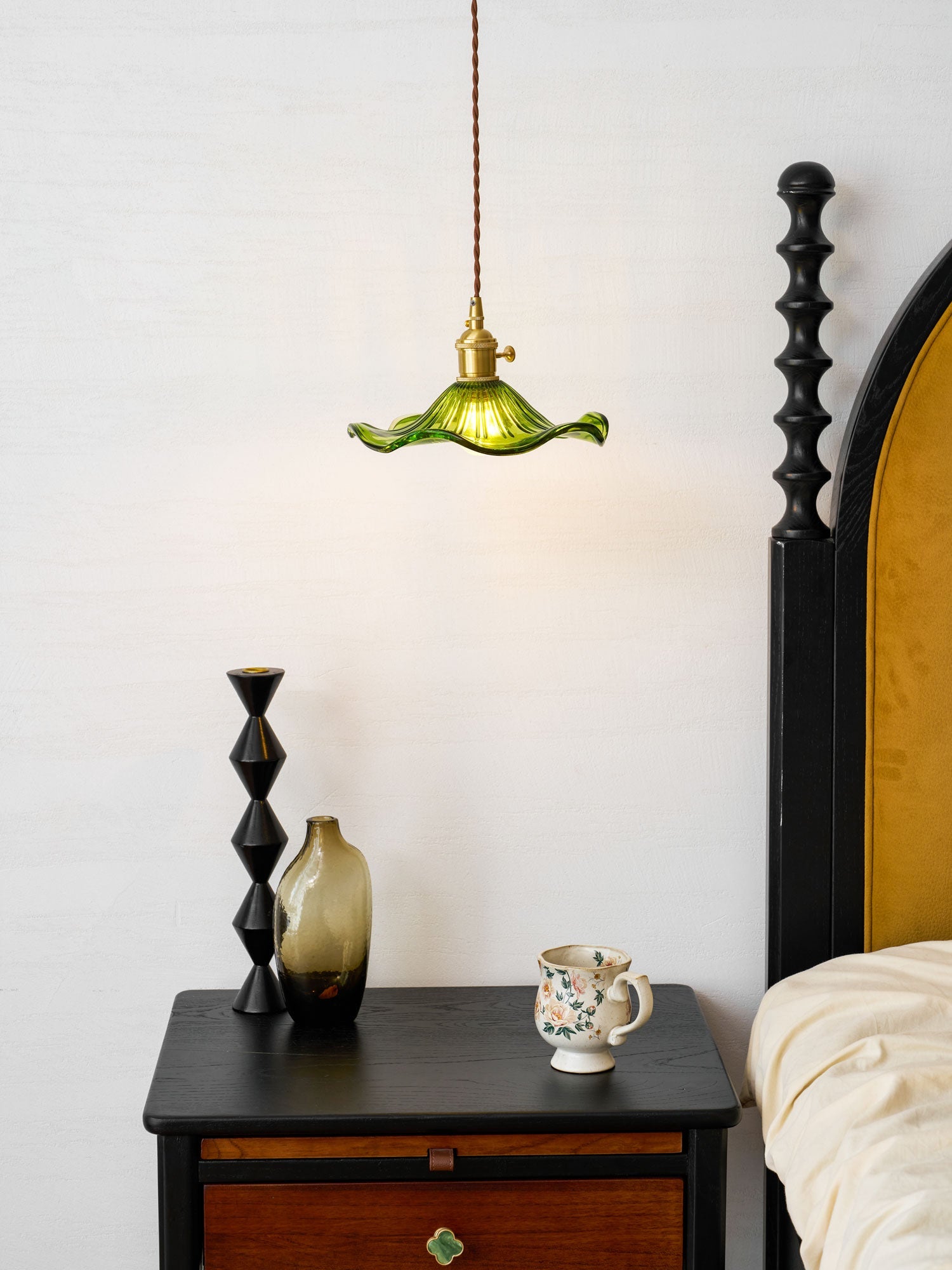 Paloia Vintage Plug In Pendant Light