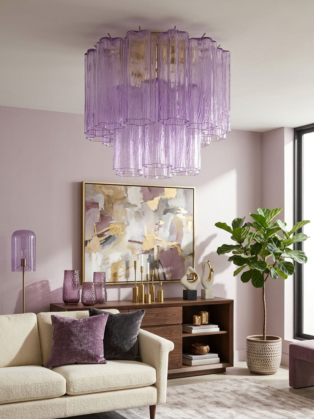 Murano Tubes Ceiling Lamp – detail 12