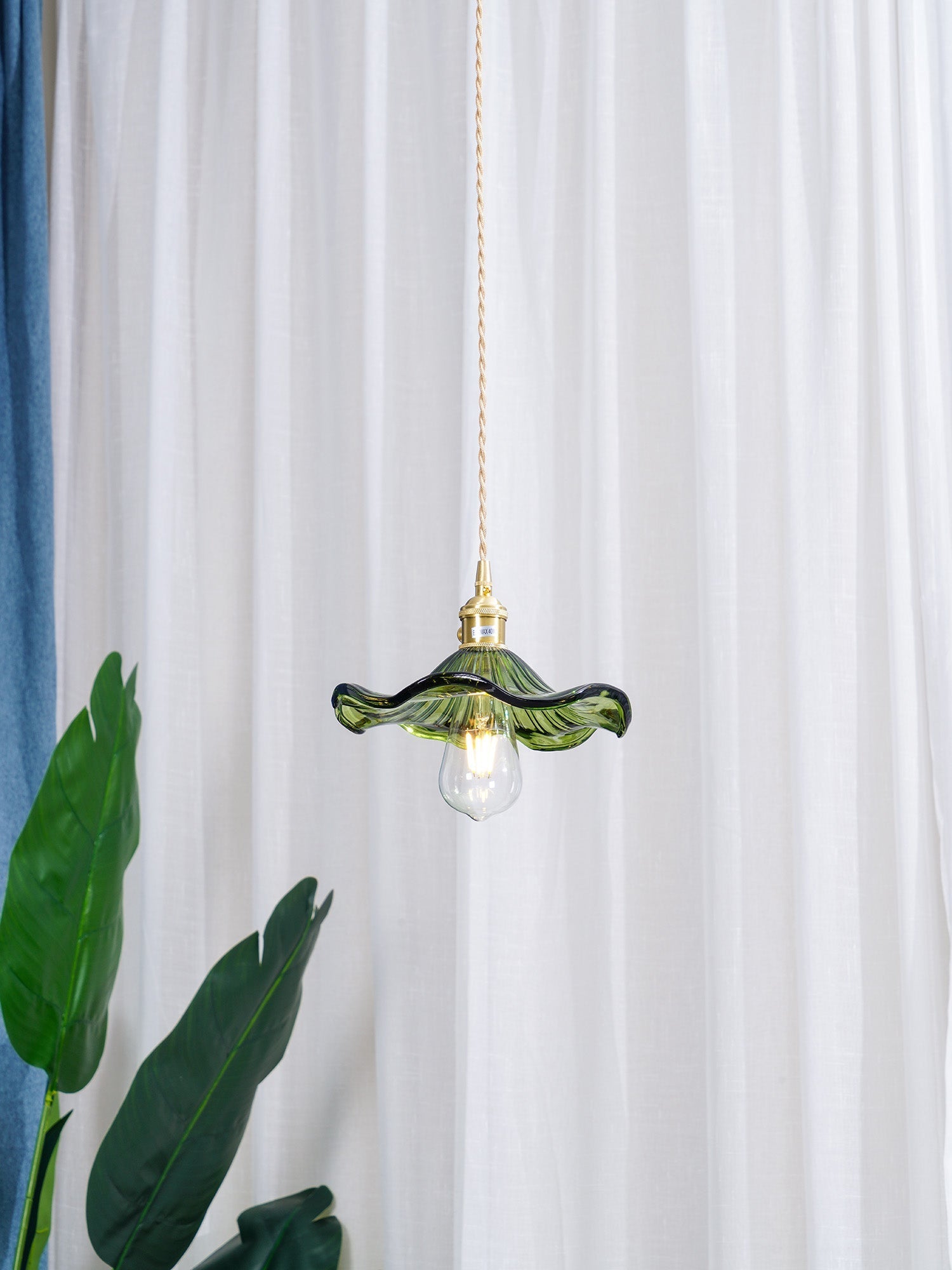 Paloia Vintage Plug In Pendant Light