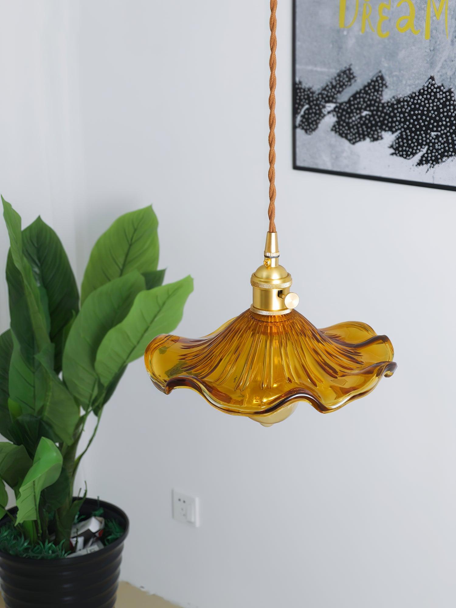 Paloia Vintage Plug In Pendant Light