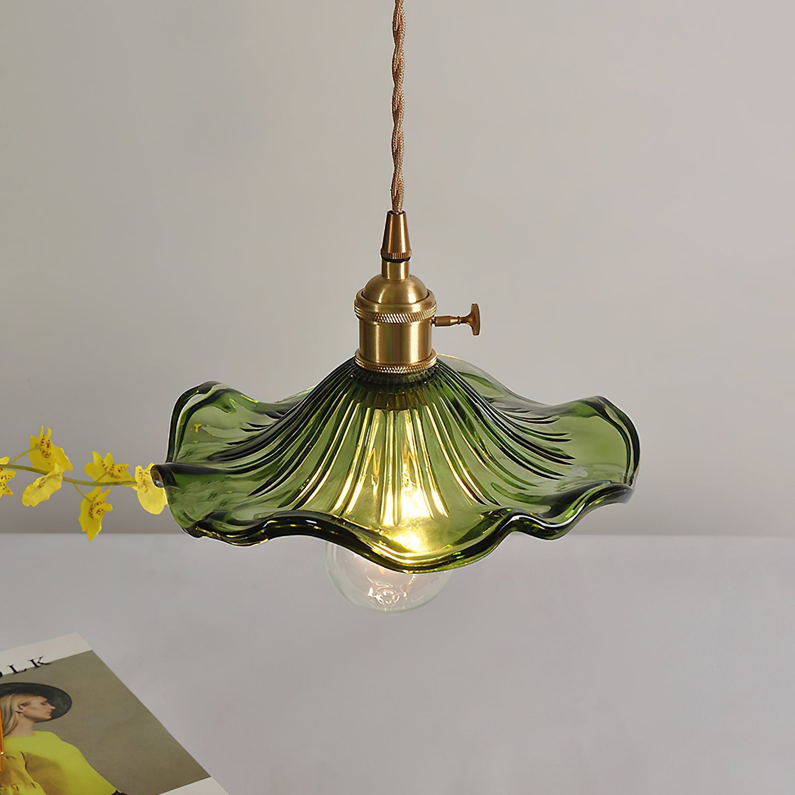 Paloia Vintage Plug In Pendant Light