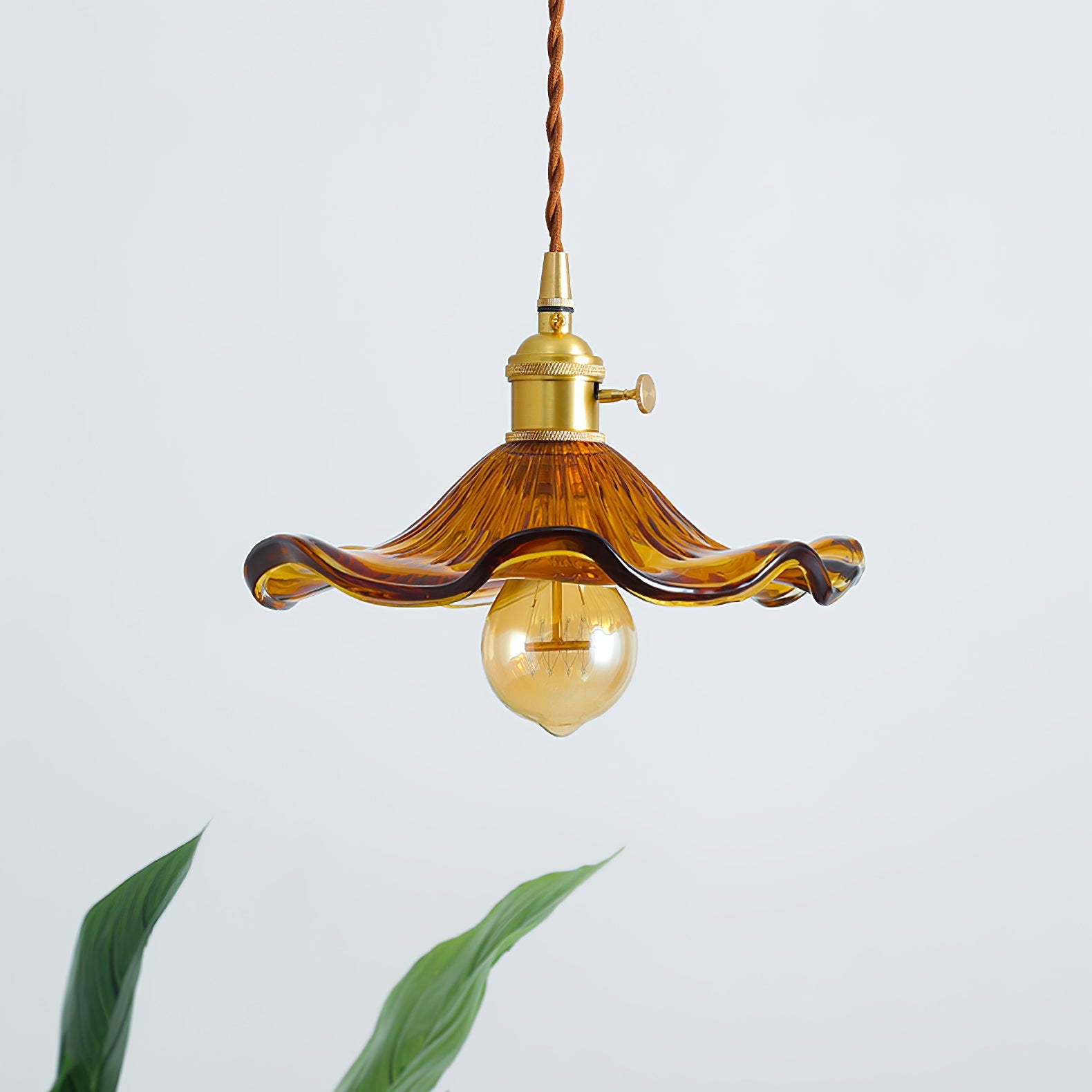 Paloia Vintage Plug In Pendant Light