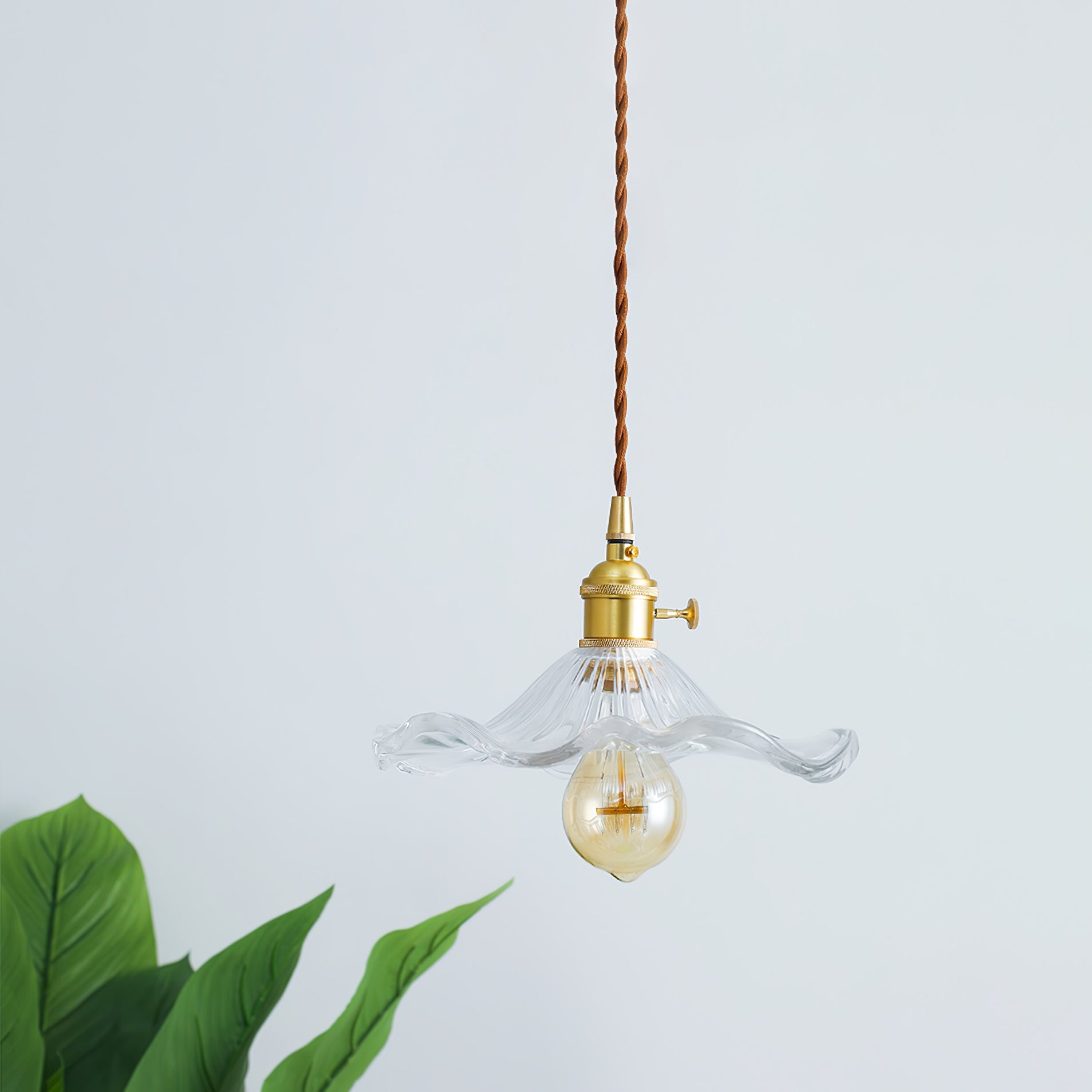 Paloia Vintage Plug In Pendant Light