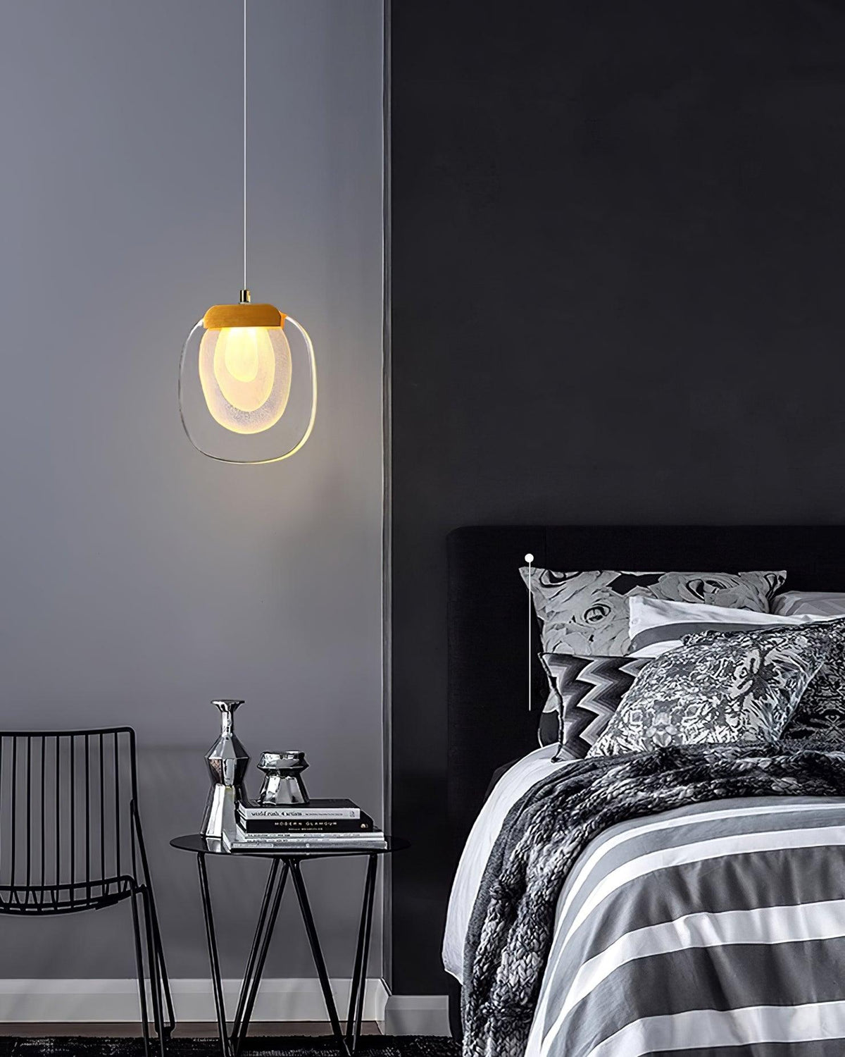 Glass Ripples Pendant Lamp – detail 3