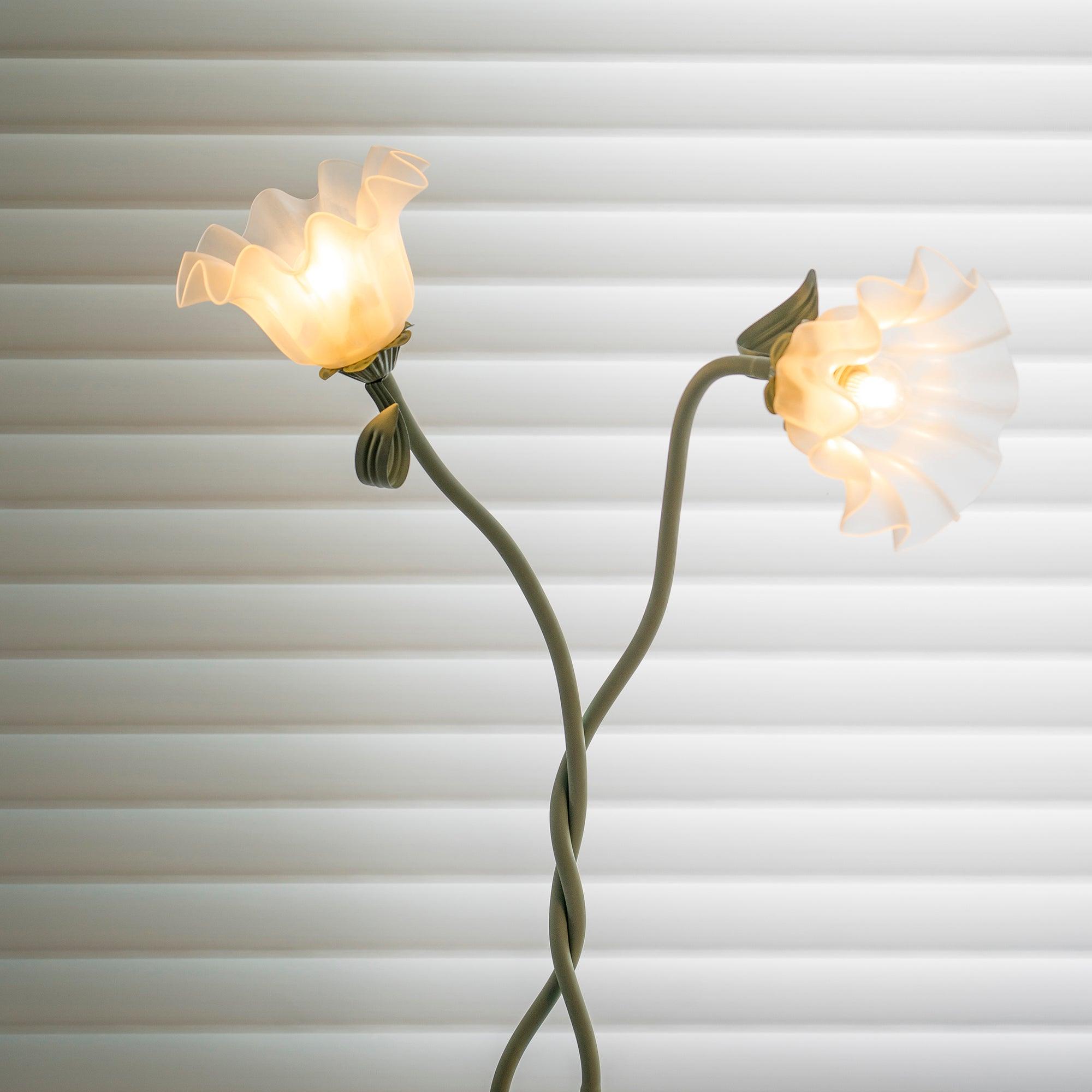 Talivay Floral Floor Lamp