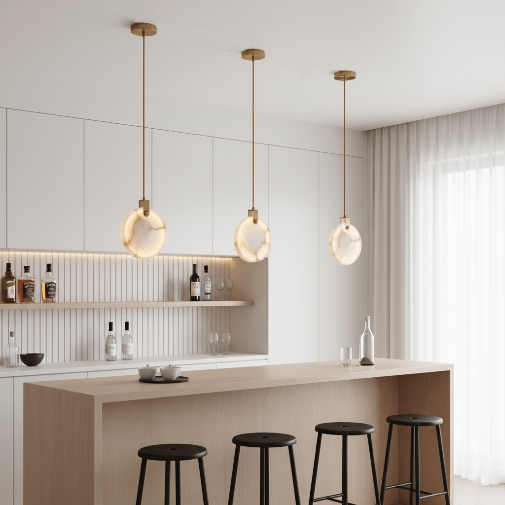 Harvest Alabaster Pendant Lamp – detail 11