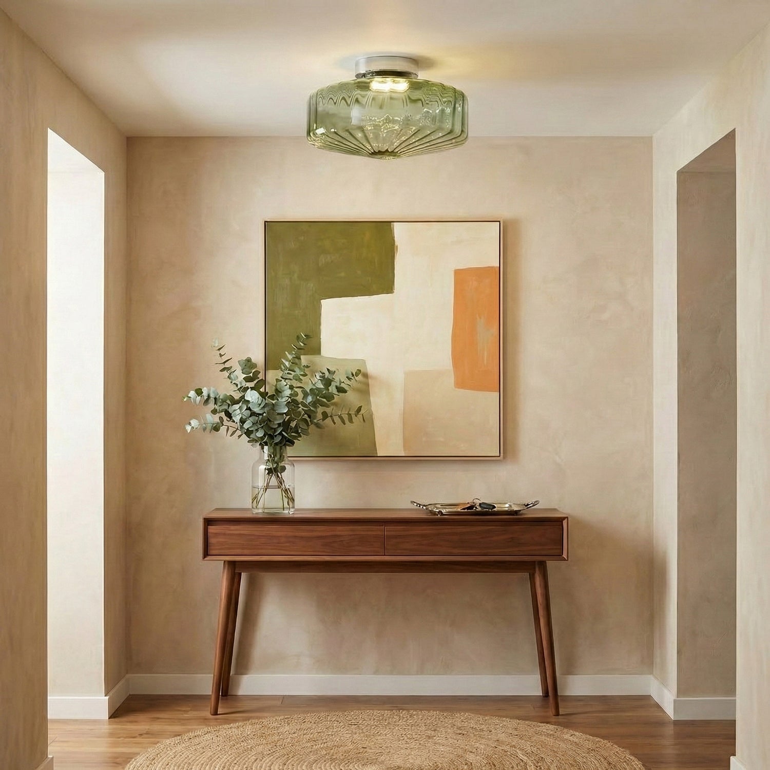 Eliani Ribbed Ceiling Light