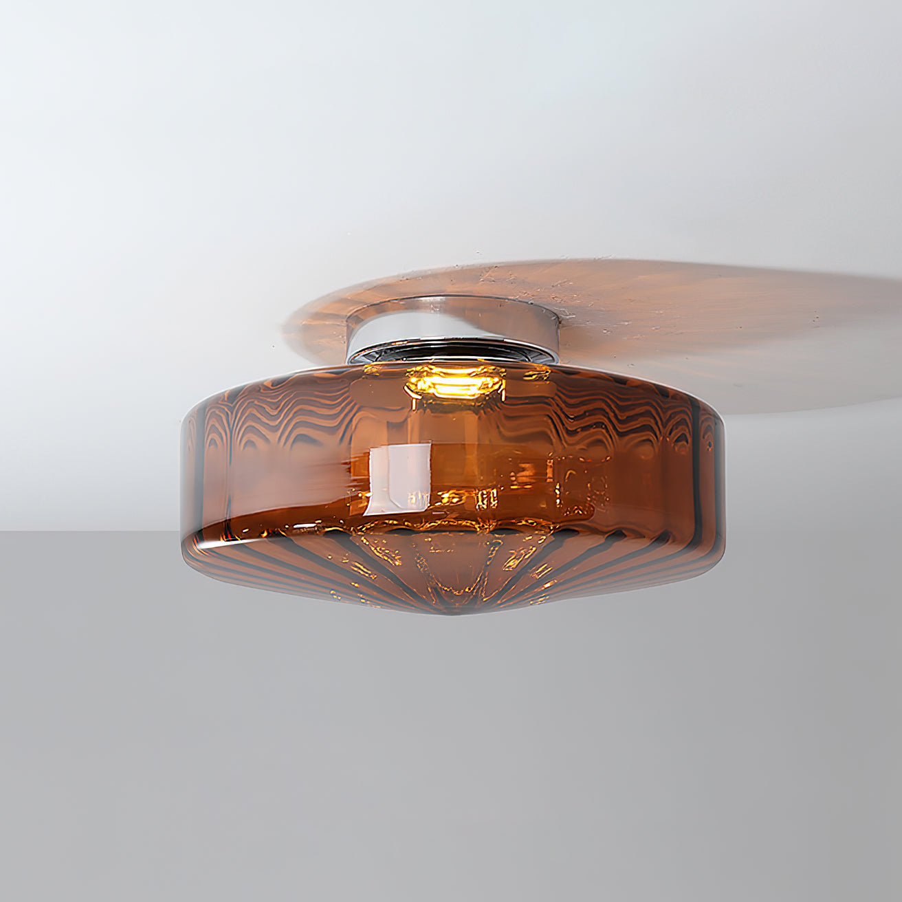 Eliani Ribbed Ceiling Light