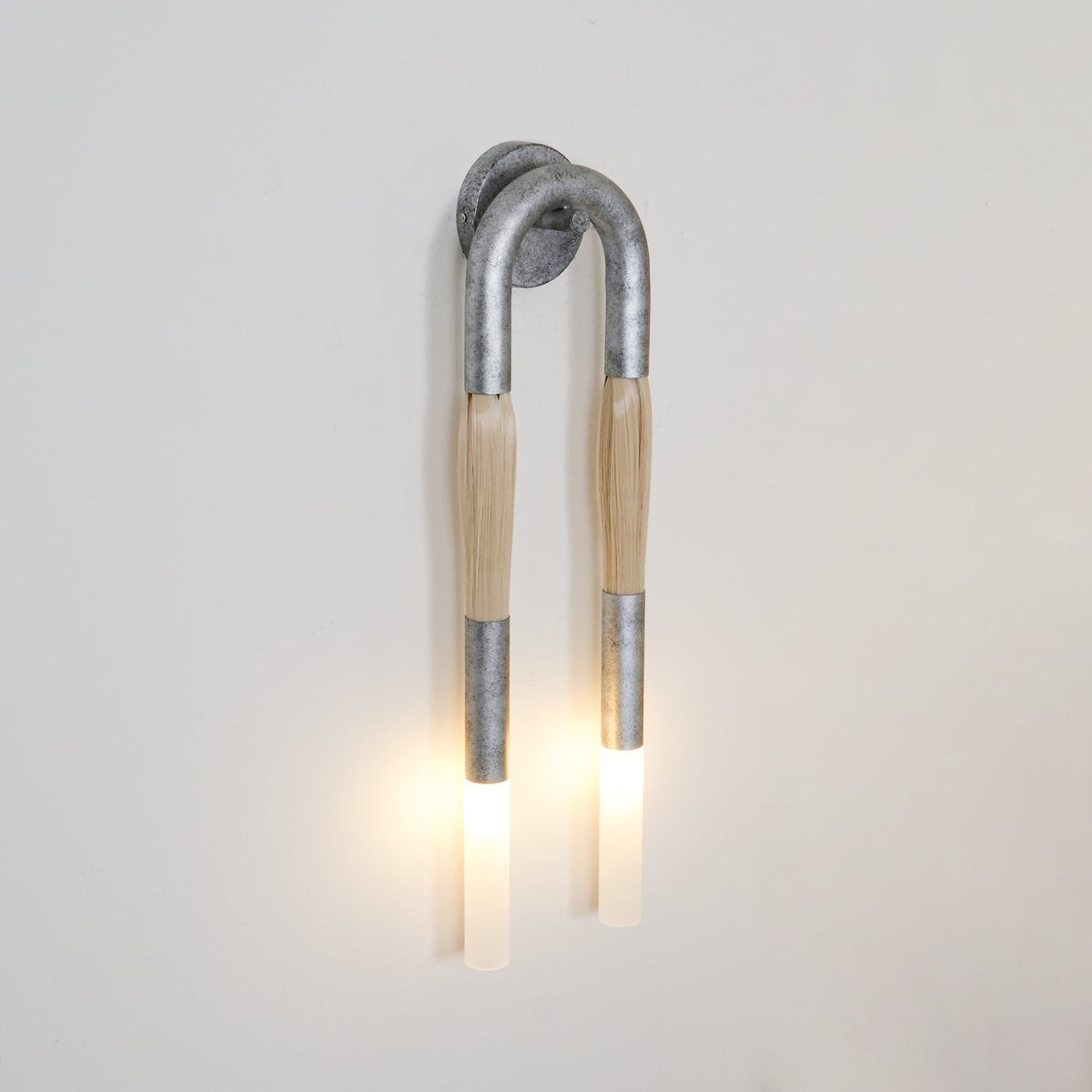 Horsehair Wall Lamp – detail 22