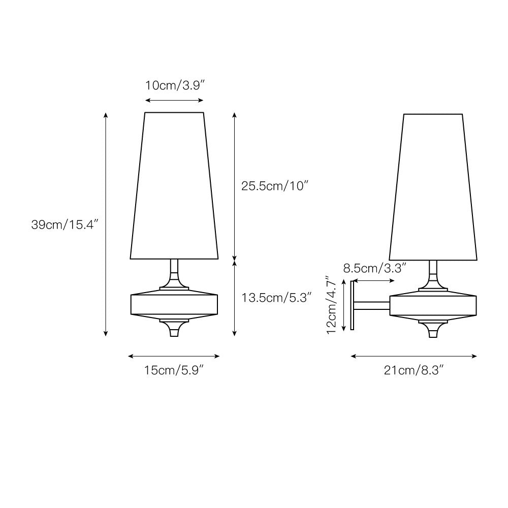 Valevale Cone Wall Light